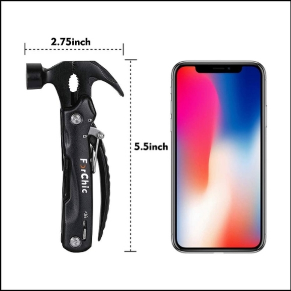 Multi Tool 12 in 1 Hammer with 12 different tools comes with Carrying Case - Picture 4 of 8